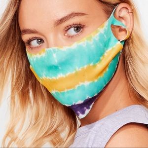 NASTY 💦 GAL NWT TIE DYE FACE MASK